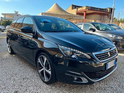 Usata Peugeot 308 GT-line 119 CV (87 kW) 2017 Nero Station wagon