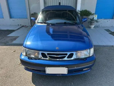 Usata Saab 9-3 Cabriolet 200 CV (147 kW) 1998 Blu/azzurro Cabrio
