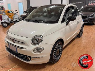Usata Fiat 500 Lounge 69 CV (50 kW) 2017 Bianco Utilitaria