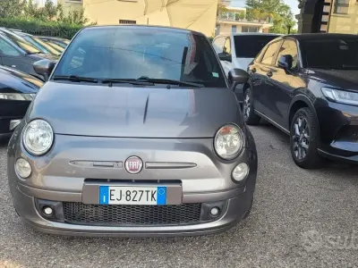 Usata Fiat 500 Lounge 85 CV (62 kW) 2012 Grigio Berlina