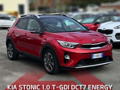 Usata Kia Stonic 120 CV (88 kW) 2019 Rosso SUV