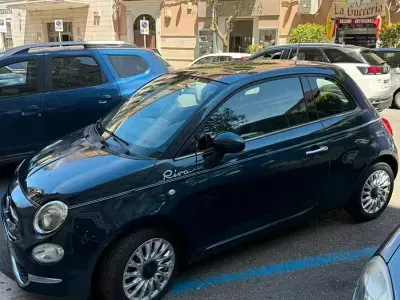 Usata Fiat 500 Riva 95 CV (69 kW) 2016 Blu Utilitaria