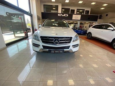 Usata Mercedes ML250 Premium 204 CV (150 kW) 2013 Bianco SUV