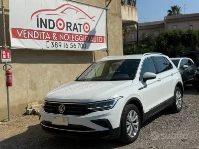 Usata VW Tiguan Elegance 150 CV (110 kW) 2021 Bianco SUV