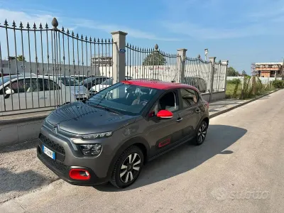 Usata Citroën C3 Shine 102 CV (75 kW) 2021 Grigio Utilitaria