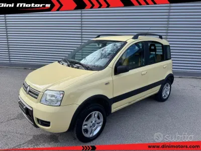 Usata Fiat Panda 4x4 Climbing 69 CV (50 kW) 2009 Giallo Utilitaria