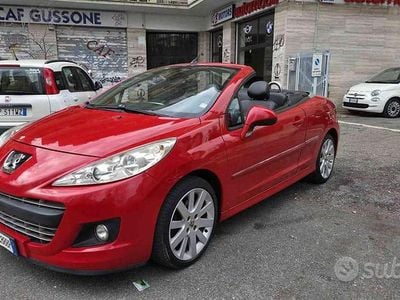 Usata Peugeot 207 CC 120 CV (88 kW) 2010 Rosso Cabrio