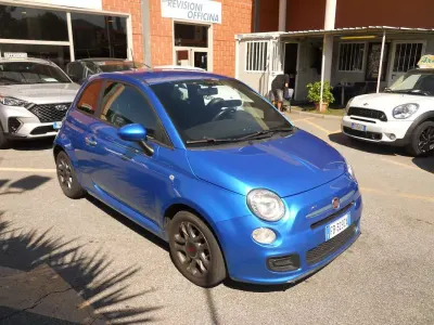 Usata Fiat 500 S 95 CV (69 kW) 2015 Blu/azzurro Utilitaria