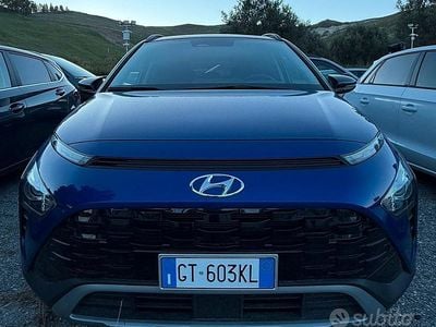 Usata Hyundai Bayon 84 CV (61 kW) 2024 Blu SUV