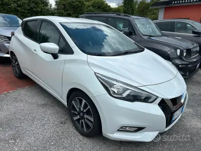 Second-hand Nissan Micra N-Connecta 90 CP (66 kW) 2019 Alb Hatchback