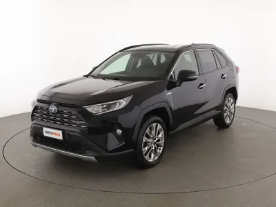 Usata Toyota RAV4 Hybrid Lounge 218 CV (160 kW) 2021 Nero SUV
