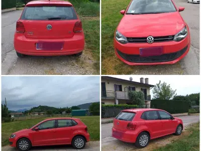 Usata VW Polo Comfortline 75 CV (55 kW) 2013 Rosso Utilitaria