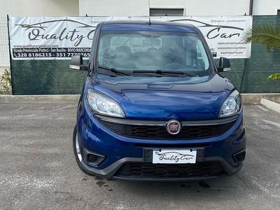 Usata Fiat Doblò S 120 CV (88 kW) 2019 Blu Monovolume