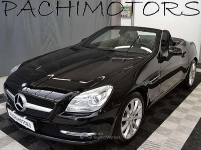 Usata Mercedes SLK200 184 CV (135 kW) 2014 Nero Cabrio