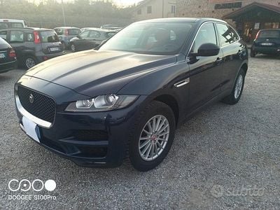 Usata Jaguar F-Pace 180 CV (132 kW) 2018 Blu SUV