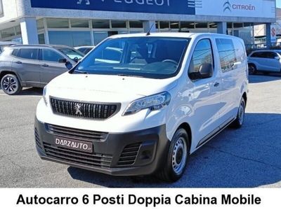 usata Peugeot Expert BlueHDi 120 S&S 6P DC Mobile Furgone Standard