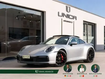 Usata Porsche 911 Carrera 4S 450 CV (330 kW) 2019 Argento gt Coupé
