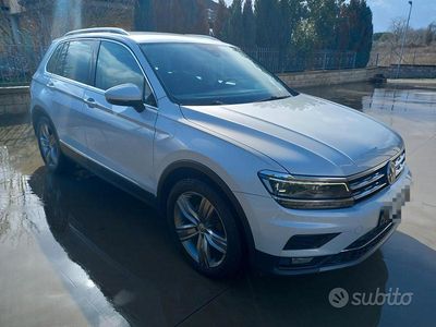 Usata VW Tiguan Advance 150 CV (110 kW) 2018 Bianco SUV