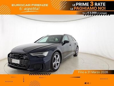 Usata Audi A6 Business 286 CV (210 kW) 2024 Blu firmamento metallizzato Station wagon
