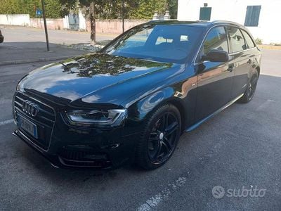 Begagnad Audi A4 S-line plus 170 HK (125 kW) 2012 Svart Kombi