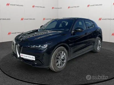 Gebraucht Alfa Romeo Stelvio Super 160 PS (117 kW) 2023 Schwarz SUV