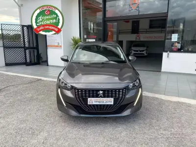 Usata Peugeot 208 Allure 101 CV (74 kW) 2021 Grigio Utilitaria