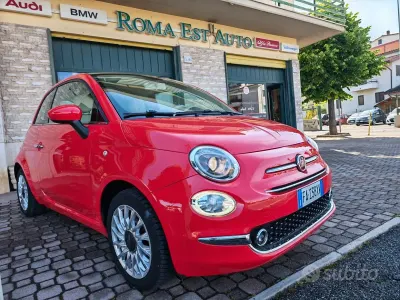 Usata Fiat 500 Lounge 69 CV (50 kW) 2015 Arancione Utilitaria