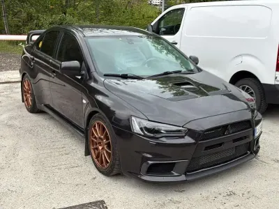 Usata Mitsubishi Lancer 295 CV (216 kW) 2009 Nero Berlina