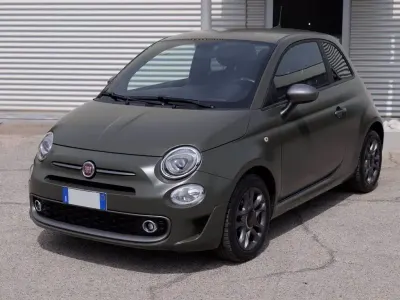 Usata Fiat 500 S 69 CV (50 kW) 2018 Verde pastello Utilitaria