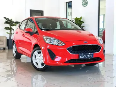 Usata Ford Fiesta 85 CV (62 kW) 2017 Rosso Utilitaria