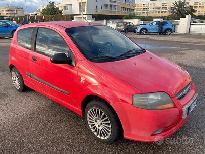 Usata Chevrolet Kalos 72 CV (52 kW) 2007 Rosso Utilitaria