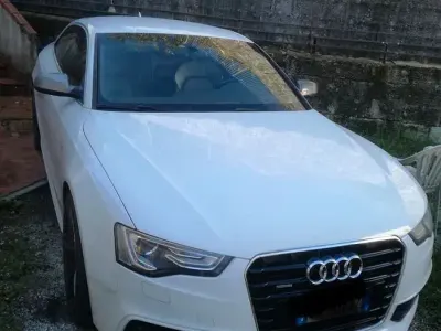 Usata Audi A5 204 CV (150 kW) 2012 Bianco Coupé
