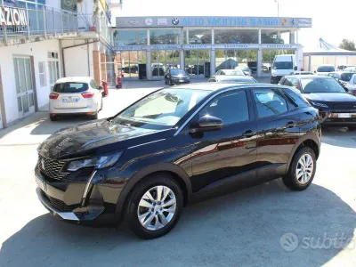 Usata Peugeot 3008 Allure 131 CV (96 kW) 2021 Nero SUV