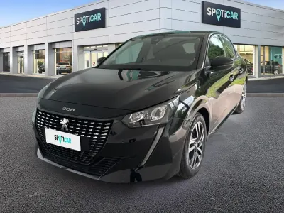 Usata Peugeot 208 Allure 101 CV (74 kW) 2023 Nero Utilitaria