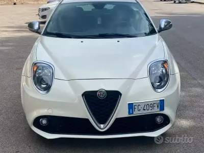Usata Alfa Romeo MiTo Distinctive 85 CV (62 kW) 2016 Bianco Utilitaria