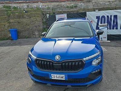 Usata Skoda Kamiq 95 CV (69 kW) 2024 Blu SUV
