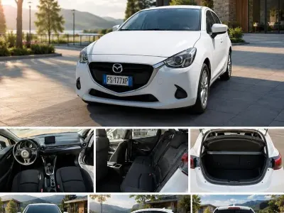Usata Mazda 2 Evolve 75 CV (55 kW) 2018 Bianco Berlina
