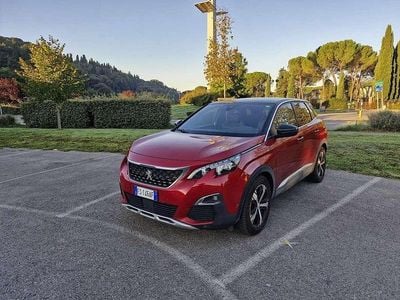 Usata Peugeot 3008 GT-line 131 CV (96 kW) 2018 Rosso SUV