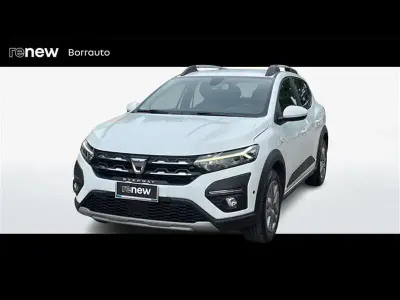 Begagnad Dacia Sandero Comfort 91 HK (66 kW) 2022 Vit