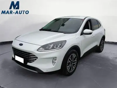Usata Ford Kuga Titanium 224 CV (164 kW) 2020 Bianco SUV