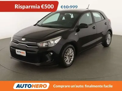 Usata Kia Rio 84 CV (61 kW) 2019 Nero Berlina
