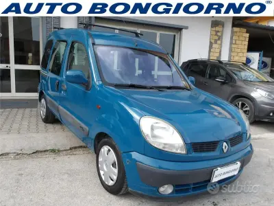 Usata Renault Kangoo 82 CV (60 kW) 2003 Verde Monovolume
