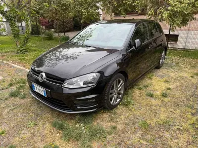 Usata VW Golf VII R-line 110 CV (80 kW) 2015 Nero Berlina