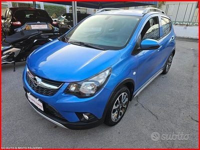 Usata Opel Karl Rocks 75 CV (55 kW) 2018 Blu Utilitaria
