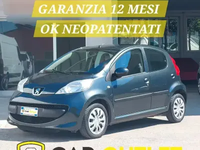 Käytetty Peugeot 107 68 HP (50 kW) 2008 Keltainen Viistoperä