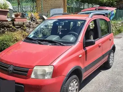 Usata Fiat Panda 4x4 60 CV (44 kW) 2007 Rosso Utilitaria