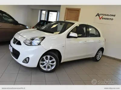 Usata Nissan Micra Tekna 80 CV (58 kW) 2016 Bianco.perla perlato Utilitaria