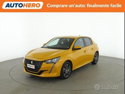 Usata Peugeot 208 Active 75 CV (55 kW) 2021 Giallo Utilitaria