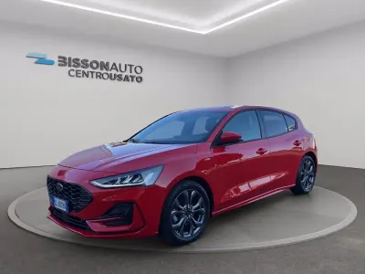 Usata Ford Focus ST-Line 125 CV (91 kW) 2022 Race red Berlina