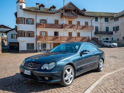 Usata Mercedes CLK270 Avantgarde 170 CV (125 kW) 2005 Blu/azzurro Coupé